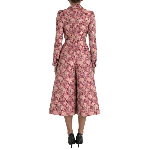 Dolce & Gabbana Floral Culotte Suit KOS2233 Women Pink Suits & Blazers - Picture 3 of 6